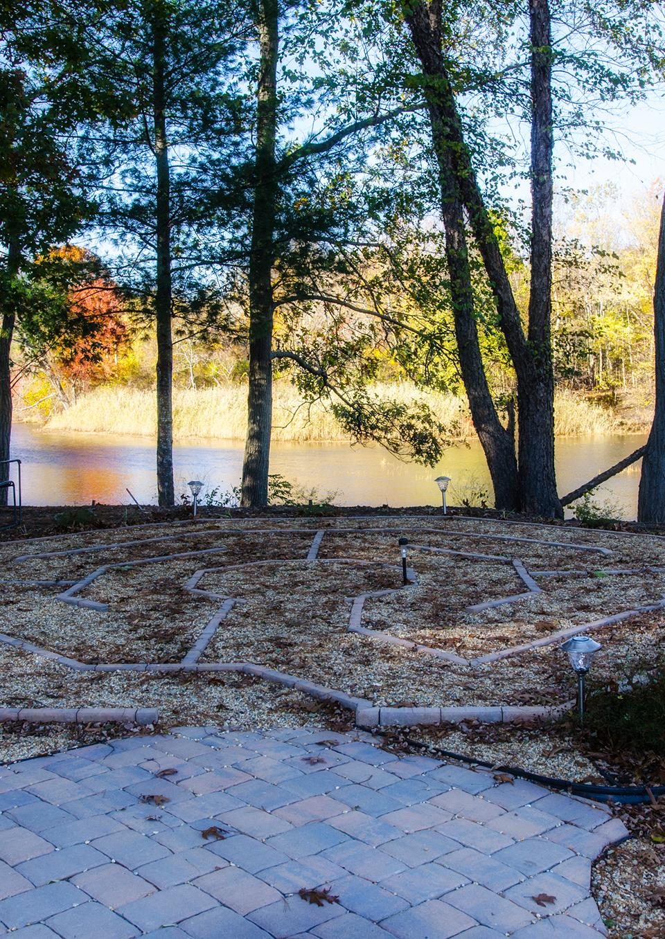 Unity on the River labyrinth